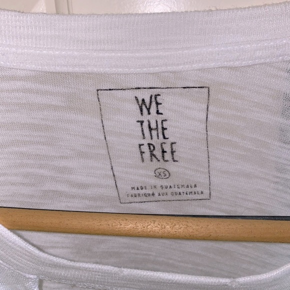 We The Free. White Tee. Size XS - Picture 3 of 3